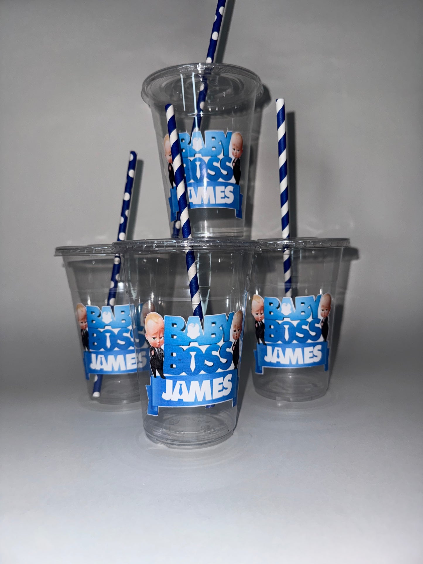 Personalized Party Cups Boss Baby
