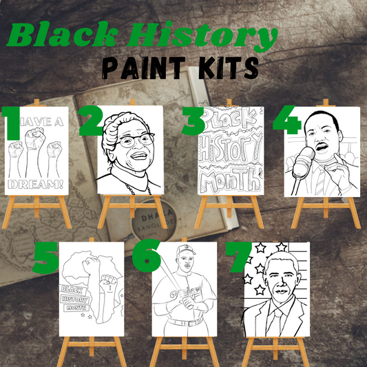 Black History Paint Sets