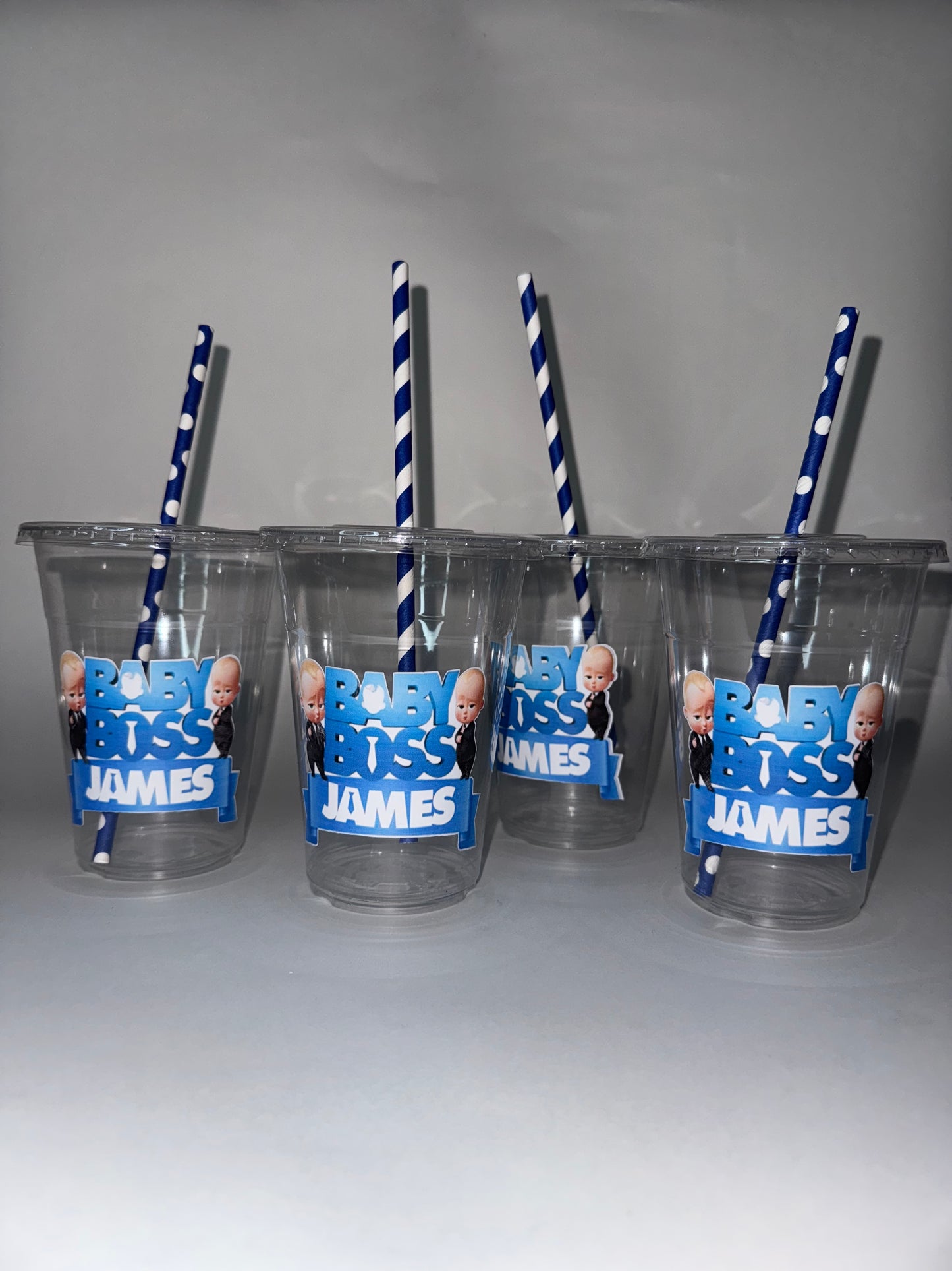 Personalized Party Cups Boss Baby